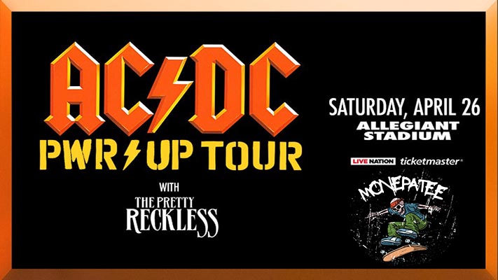 ACDC Power Up Tour 2025 Las Vegas Concert at Allegiant Stadium April 26