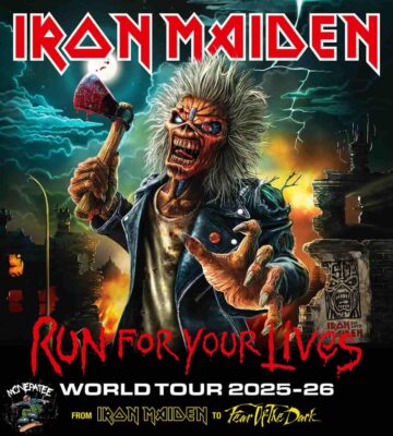Iron Maiden Run For Your Lives World Tour 2025 Budapest Concerts (1)